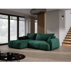 Narożnik COCO Lewostronny z funkcją spania poduszkami i pojemnikiem Cloud 39 DOMOHOME