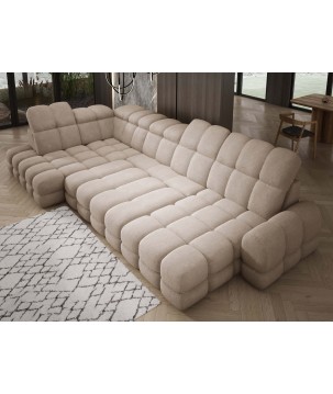 Narożnik TOLLO XL Lewostronny Elektryczna regulacja Tkanina ANTHOLOGY 04 WERSAL