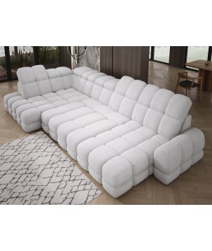 Narożnik TOLLO XL Lewostronny Elektryczna regulacja Tkanina ANTHOLOGY 15 WERSAL