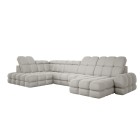 Narożnik TOLLO XL Lewostronny Elektryczna regulacja Tkanina SOLAR 03 WERSAL