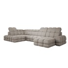 Narożnik TOLLO XL Lewostronny Elektryczna regulacja Tkanina SOLAR 16 WERSAL