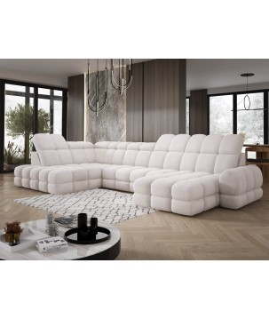 Narożnik TOLLO XL Lewostronny Elektryczna regulacja Tkanina ANTHOLOGY 01 WERSAL