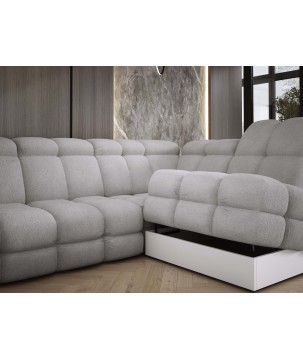 Narożnik TOLLO XL Lewostronny Elektryczna regulacja Tkanina ANTHOLOGY 17 WERSAL