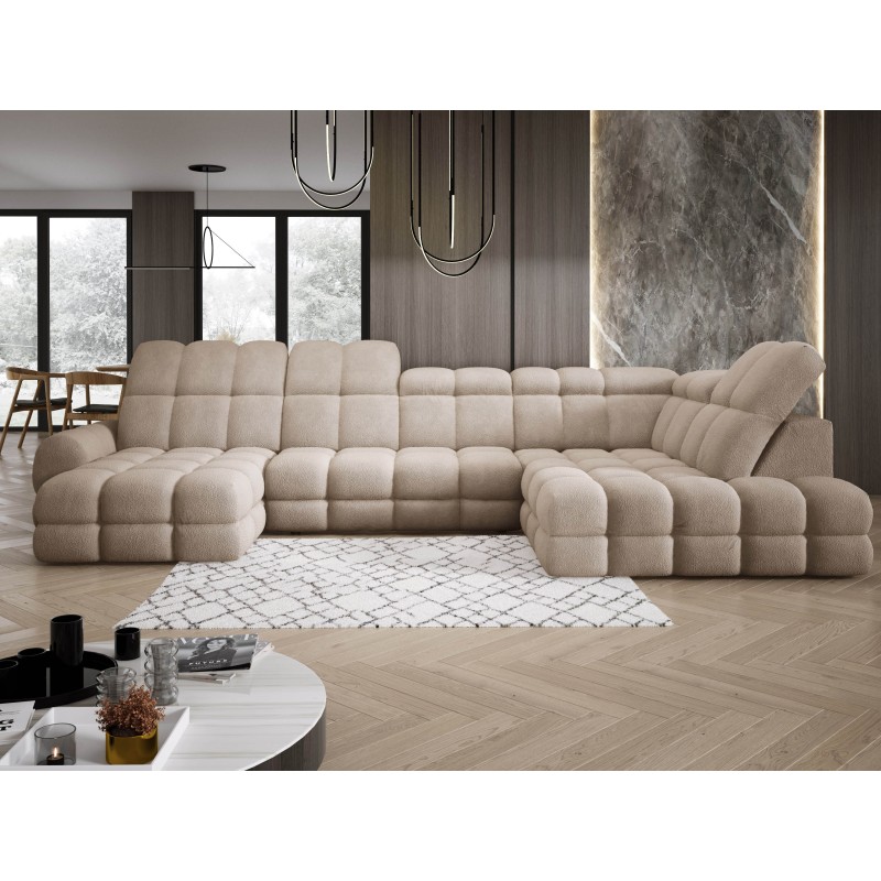 Narożnik TOLLO XL Prawostronny Elektryczna regulacja Tkanina ANTHOLOGY 04 WERSAL