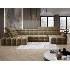 Narożnik TOLLO XL Lewostronny Elektryczna regulacja Tkanina SALVADOR 10 WERSAL