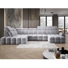 Narożnik TOLLO XL Lewostronny Elektryczna regulacja Tkanina SALVADOR 14 WERSAL