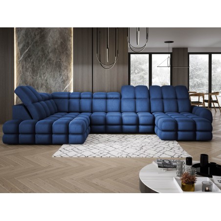 Narożnik TOLLO XL Lewostronny Elektryczna regulacja Tkanina SOLAR 79 WERSAL