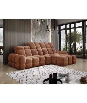 Narożnik TOLLO MINI S Prawostronny Elektryczna regulacja Salvador 08 WERSAL