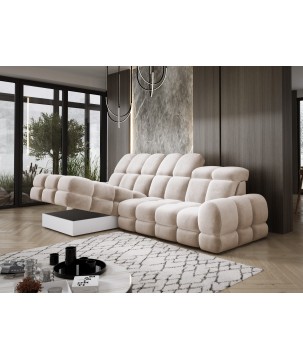 Narożnik TOLLO MINI S Lewostronny Elektryczna regulacja Salvador 01 WERSAL