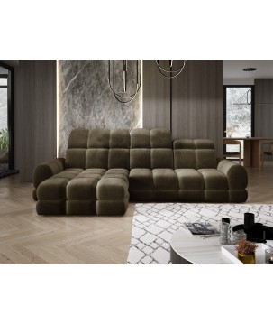 Narożnik TOLLO MINI S Lewostronny Elektryczna regulacja Salvador 10 WERSAL