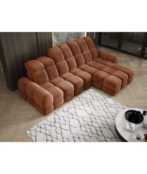 Narożnik TOLLO MINI S Prawostronny Elektryczna regulacja Salvador 08 WERSAL