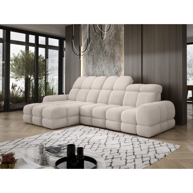 Narożnik TOLLO MINI S Lewostronny Elektryczna regulacja Bubble 03 WERSAL