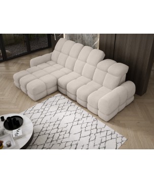 Narożnik TOLLO MINI S Lewostronny Elektryczna regulacja Bubble 03 WERSAL