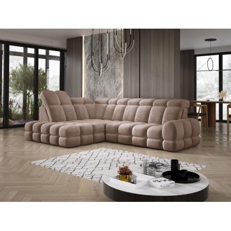 Narożnik TOLLO L Lewostronny Elektryczna regulacja Salvador 03 WERSAL