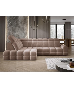 Narożnik TOLLO L Lewostronny Elektryczna regulacja Salvador 03 WERSAL