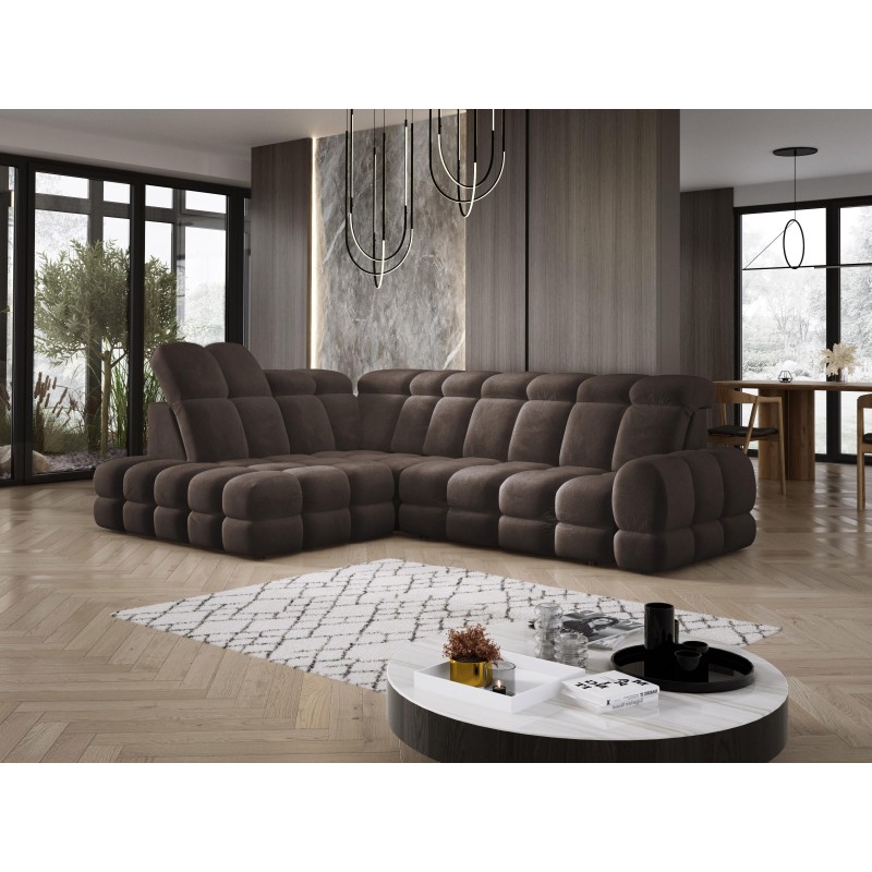 Narożnik TOLLO L Lewostronny Elektryczna regulacja Salvador 04 WERSAL