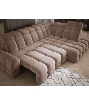 Narożnik TOLLO L Prawostronny Elektryczna regulacja Salvador 03 WERSAL