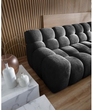 Narożnik CAMPILE L wolnostojący Prawostronny z Elektryczną Regulacją tkanina Eden 21 WERSAL