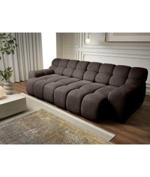 Kanapa Sofa Bigsofa CAMPILE Wersal elektryczne wysuwane siedzisko w tkaninie EDEN 08 WERSAL