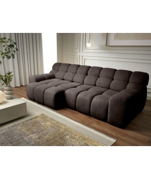 Kanapa Sofa Bigsofa CAMPILE Wersal elektryczne wysuwane siedzisko w tkaninie EDEN 08 WERSAL