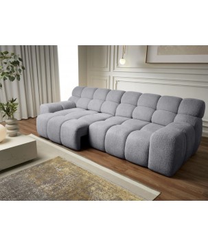 Kanapa Sofa Bigsofa CAMPILE Wersal elektryczne wysuwane siedzisko w tkaninie EDEN 18 WERSAL