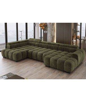 Narożnik BULL XL Lewostronny z elektryczną funkcją regulacji tkanina Eden 12 WERSAL