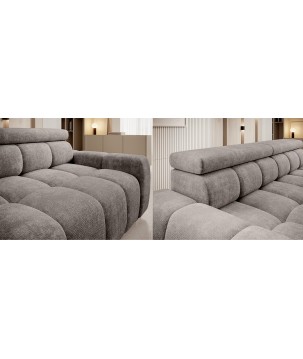 Sofa Kanapa BULL 4 osobowa wolnostojąca w tkaninie EDEN 07 WERSAL