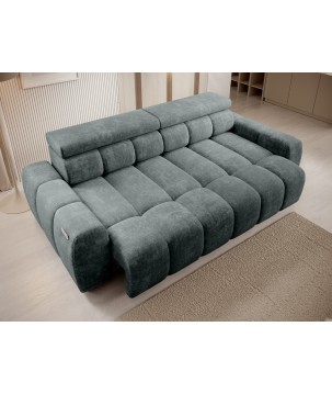 Sofa Kanapa OMBO 4 osobowa wolnostojąca w tkaninie EDEN 13 WERSAL