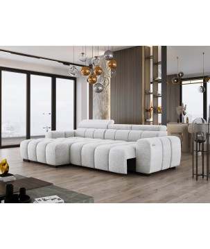 Narożnik OMBO S MINI Lewostronny z Elektryczną Regulacją EDEN 18