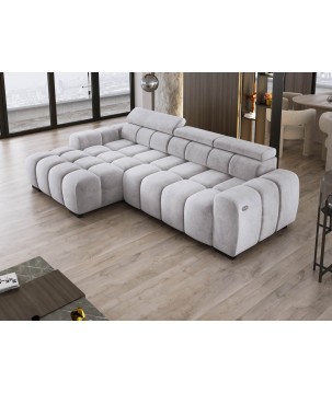 Narożnik OMBO S MINI Lewostronny z Elektryczną Regulacją SALVADOR 13