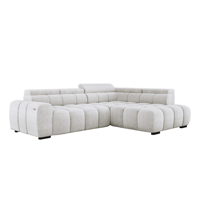 Narożnik BULL L Prawostronny z Elektryczną Regulacją EDEN 01 WERSAL