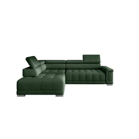 Narożnik CAMPO L z elektryczną regulacją siedziska Lewostronny w tkaninie MEMPHIS 12 WERSAL