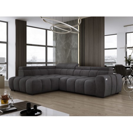 Narożnik BULL L Lewostronny z Elektryczną Regulacją SALVADOR 15 WERSAL