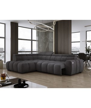 Narożnik BULL L Lewostronny z Elektryczną Regulacją SALVADOR 15 WERSAL