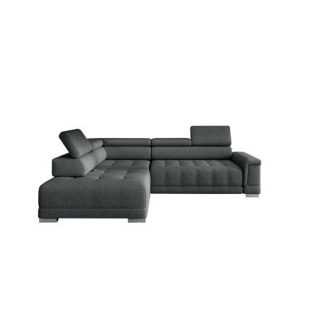 Narożnik CAMPO L z elektryczną regulacją siedziska Lewostronny w tkaninie MEMPHIS 06 WERSAL