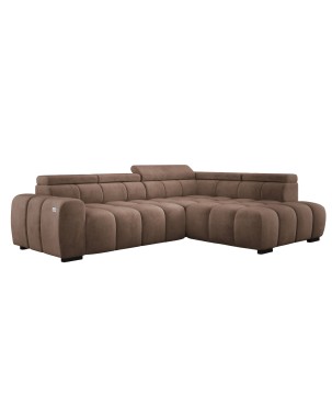 Narożnik BULL L Prawostronny z Elektryczną Regulacją SALVADOR 03 WERSAL