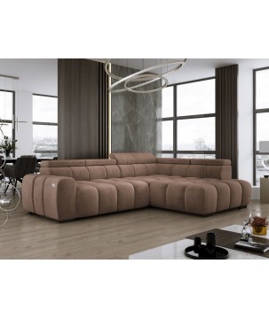 Narożnik BULL L Prawostronny z Elektryczną Regulacją SALVADOR 03 WERSAL