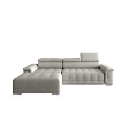 Narożnik CAMPO S z elektryczną regulacją siedziska Lewostronny w tkaninie MEMPHIS 04 WERSAL