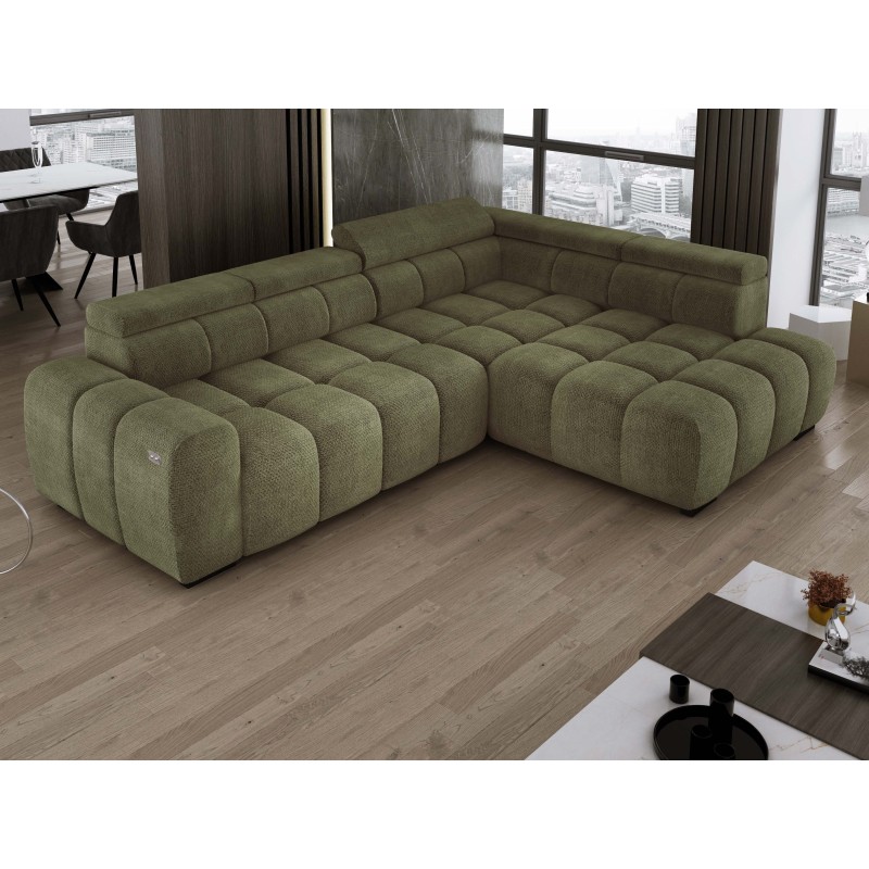 Narożnik BULL L Prawostronny z Elektryczną Regulacją EDEN 12 WERSAL