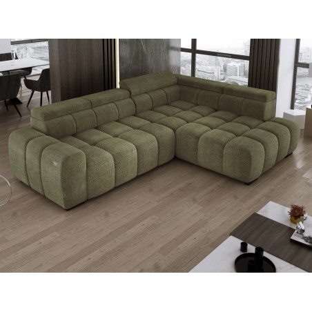 Narożnik BULL L Prawostronny z Elektryczną Regulacją EDEN 12 WERSAL