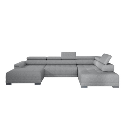 Narożnik CAMPO XL z elektryczną regulacją siedziska Prawostronny w tkaninie MEMPHIS 16 WERSAL