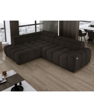 Narożnik BULL L Lewostronny z Elektryczną Regulacją SALVADOR 04 WERSAL