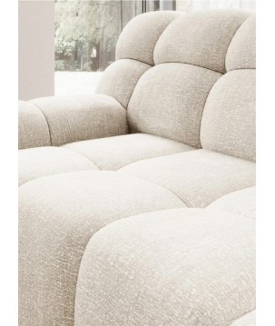 Sofa COCOON Big Sofa z elektryczną regulacją siedziska w tkaninie DressME 12 WERSAL