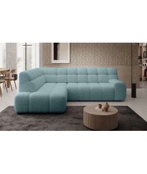 Narożnik COCOON L z elektryczną regulacją siedziska Lewostronny w tkaninie JAGUAR 16