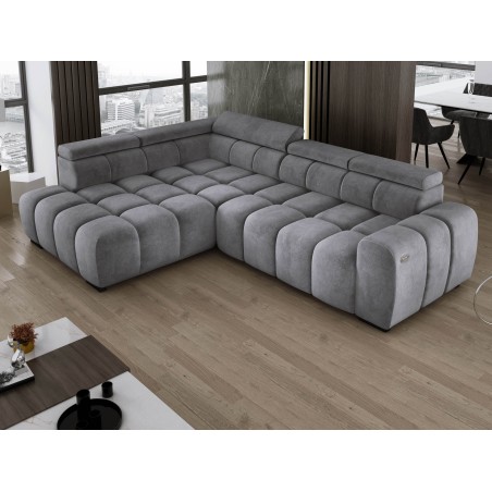 Narożnik BULL L Lewostronny z Elektryczną Regulacją SALVADOR 14 WERSAL