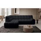 Narożnik COCOON L z elektryczną regulacją siedziska Lewostronny w tkaninie JAGUAR 22