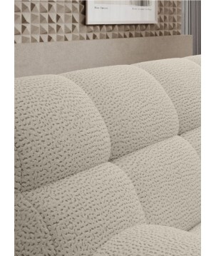 Narożnik COCOON L z elektryczną regulacją siedziska Prawostronny w tkaninie JAGUAR 02