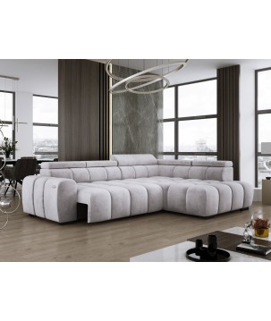 Narożnik BULL L Prawostronny z Elektryczną Regulacją SALVADOR 13 WERSAL