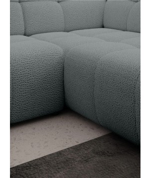 Narożnik COCOON L z elektryczną regulacją siedziska Prawostronny w tkaninie JAGUAR 19