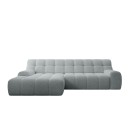 Narożnik COCOON S w układzie L z elektryczną regulacją siedziska Lewostronny w tkaninie JAGUAR 19